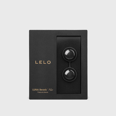 LELO Beads™ Noir Kegel Balls in Packaging, Black