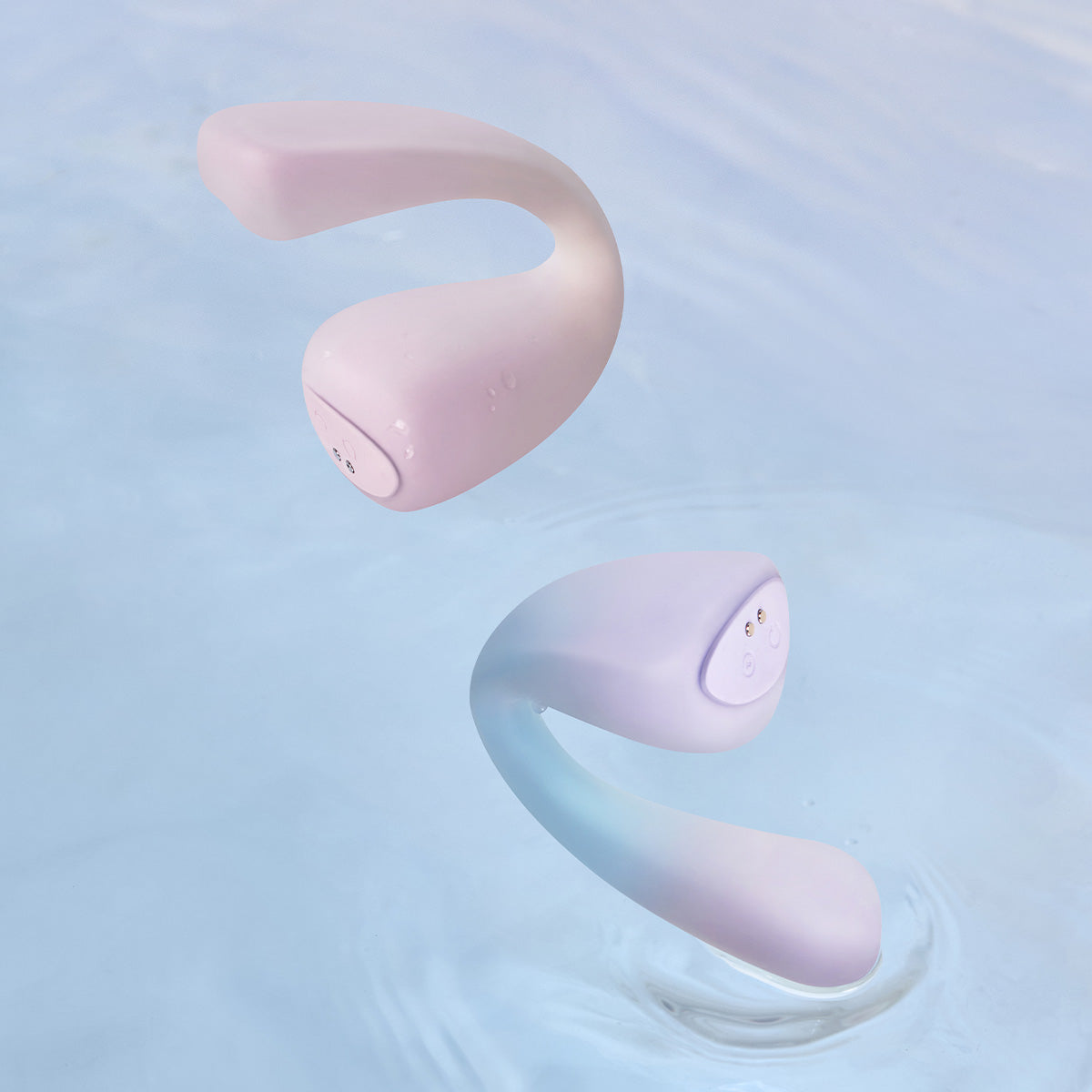 C-Tail vibrators on water