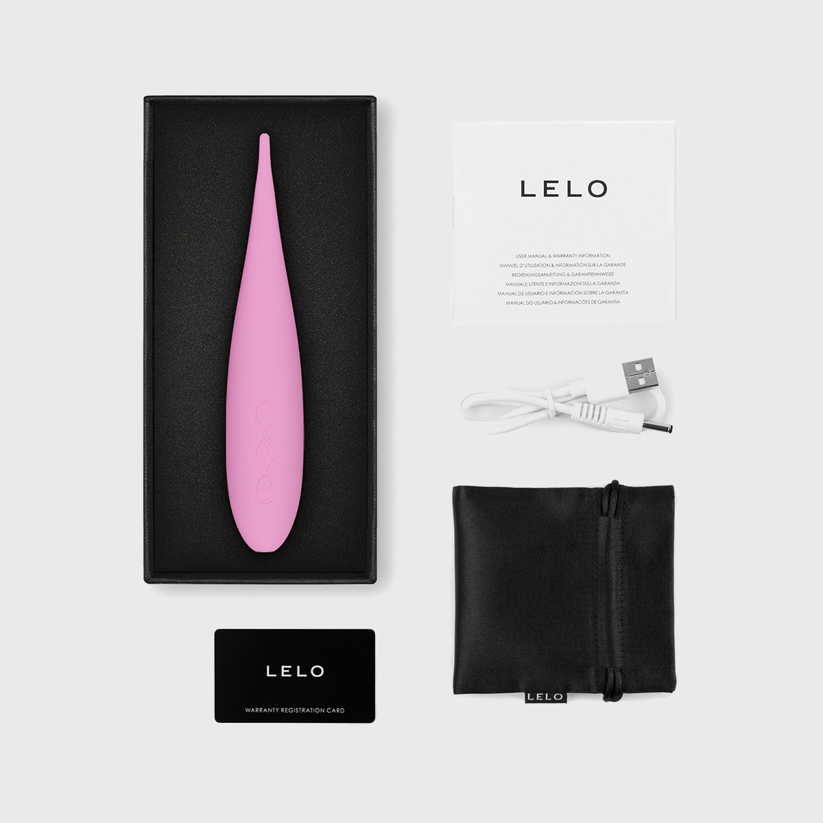 Lelo dot travel box contents