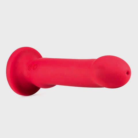 Impressions | Las Vegas Curve Vibrating P-Spot Dildo on its side