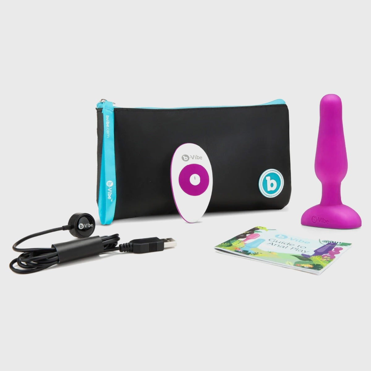 b-Vibe Novice Butt Plug - package contents