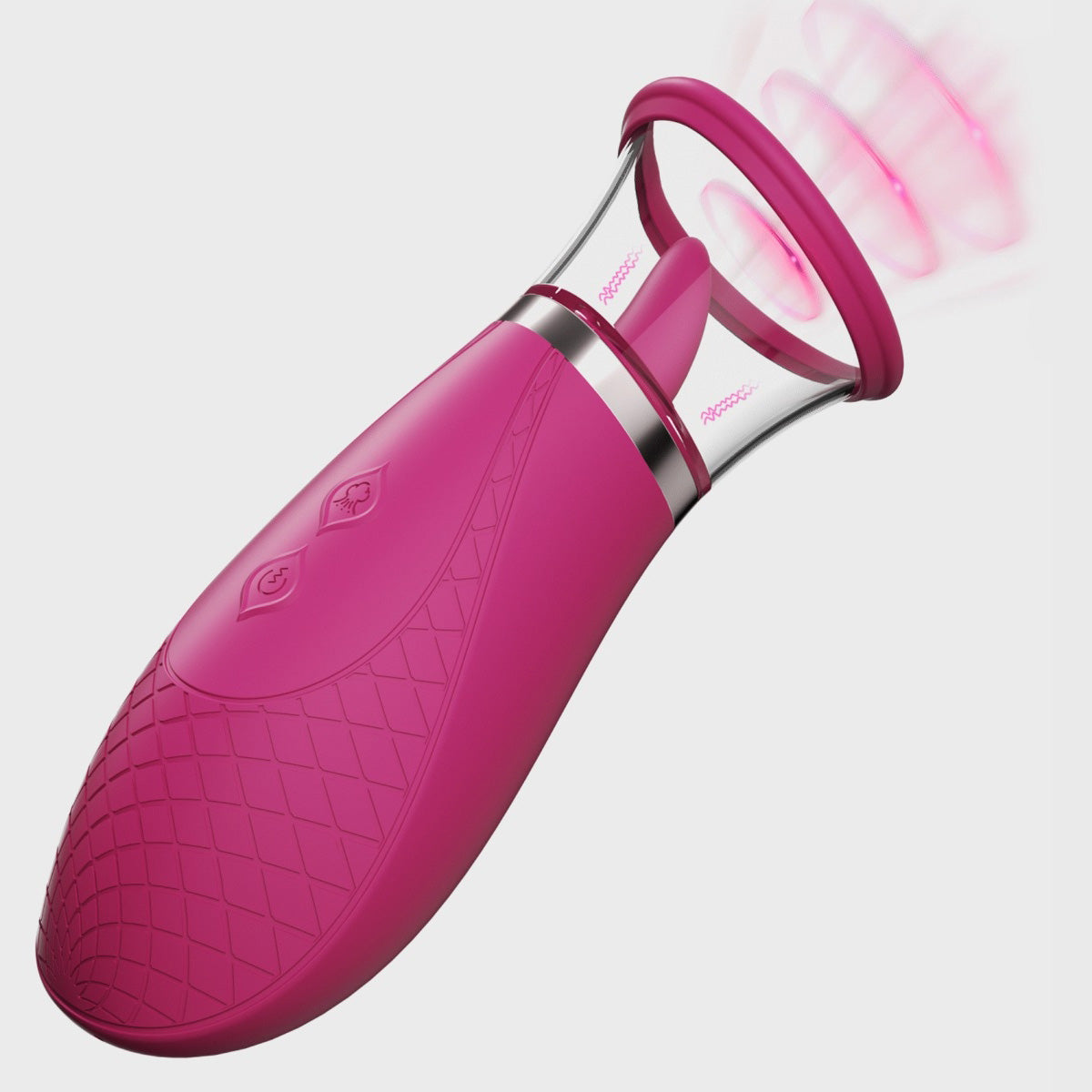 2 in 1 licking and sucking oral stimulator
