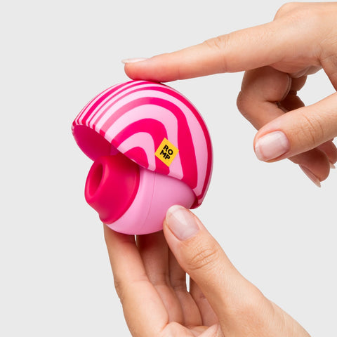 Hands holding Romp Spin