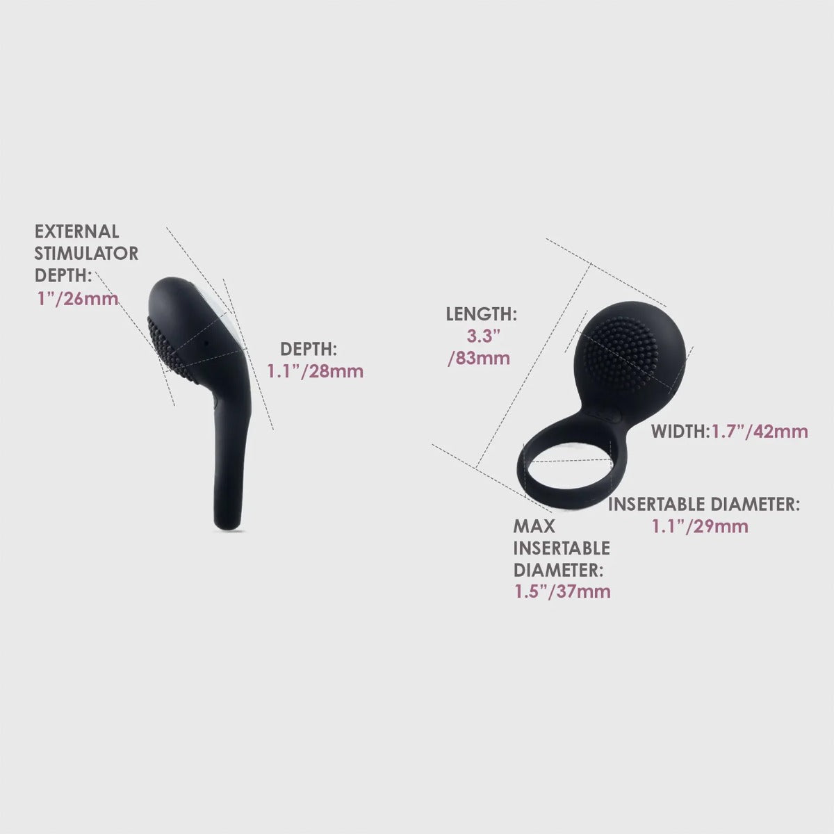 Tyler Ring size graphic