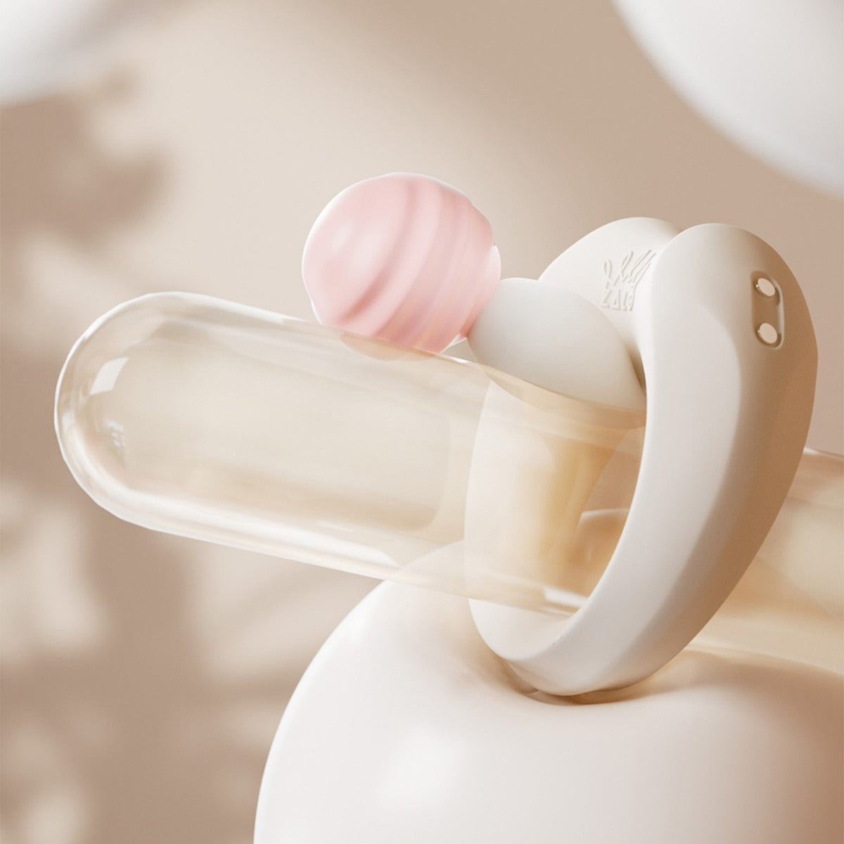 Apis placed on glass tube