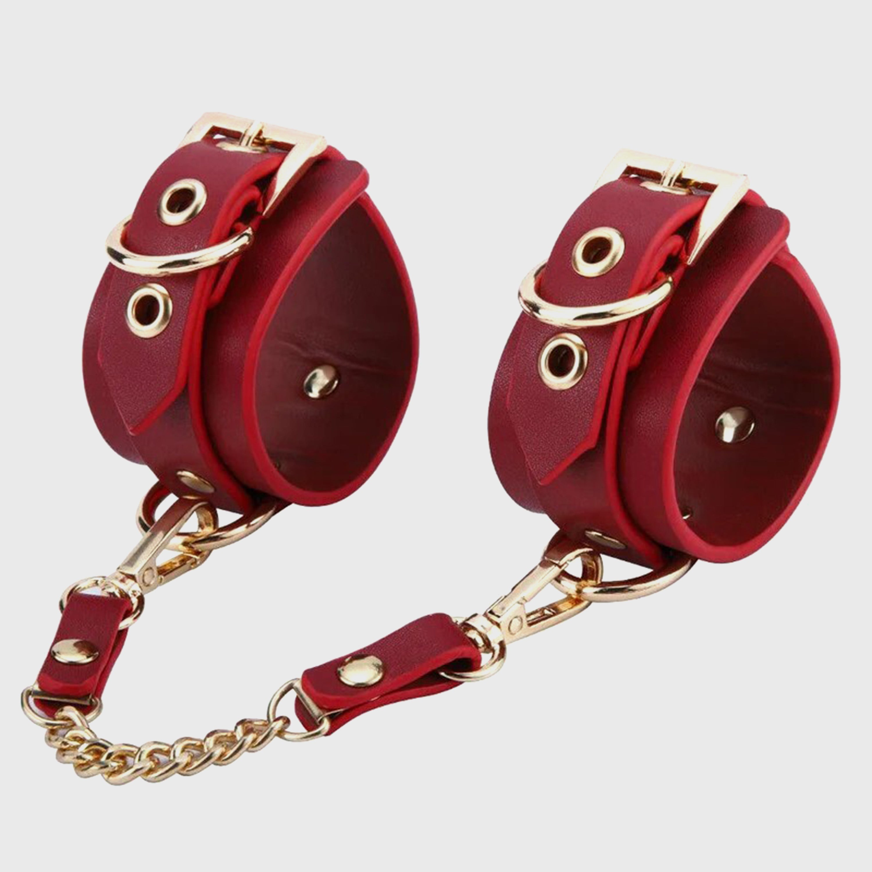 Honey Play Box leather restraint kit wrist cuffs