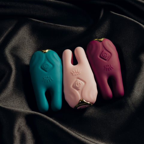 Color array of Nave vibrating nipple clamps by zalo