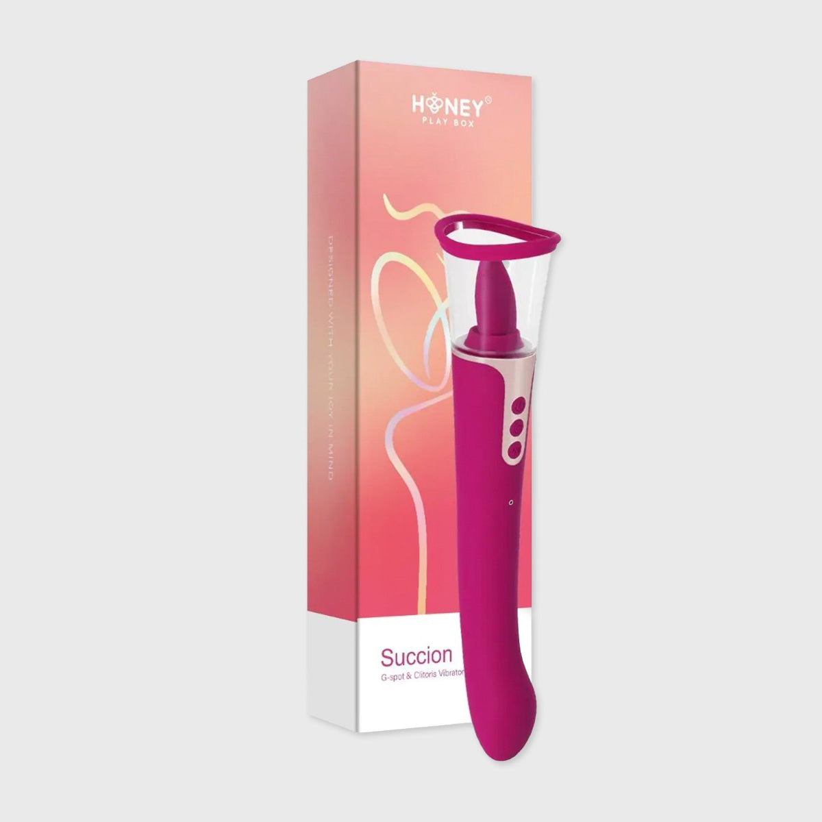 Succion by Honey Play Box Packaging