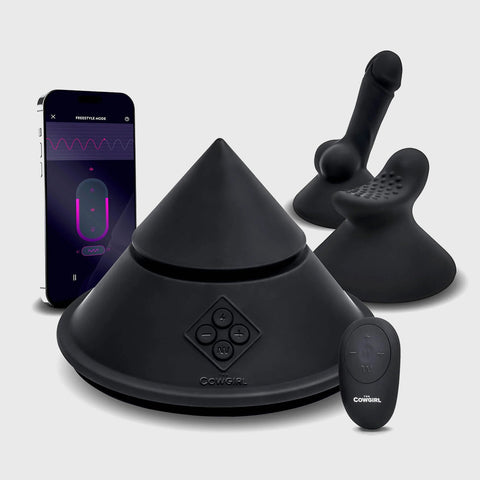 Cowgirl Cone sex machine with smartphone app