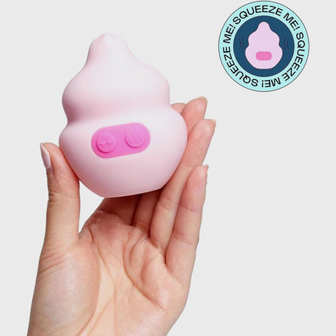 Squish Squeeze Responsive Vibrator by Unbound