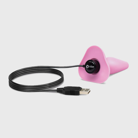 B-Vibe Beginner's Plug with charging cable