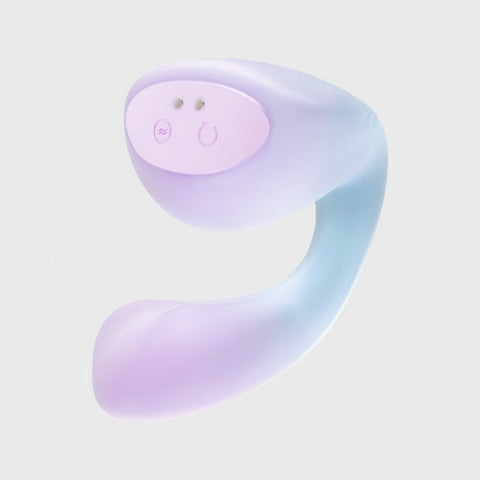Purple C-Tail on grey background