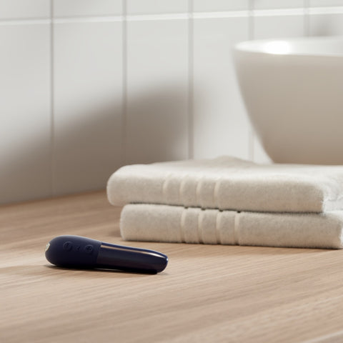Tango-X on bathroom counter