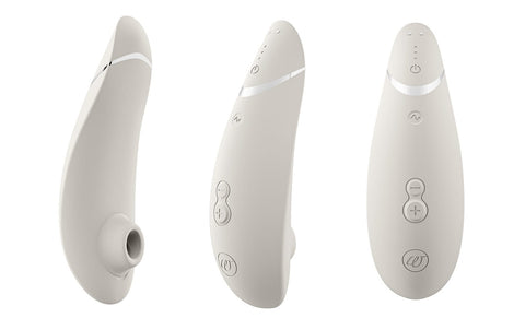 Womanizer Premium 2 Clitoral Stimulator in Grey