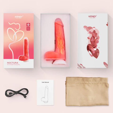 Noctura dildo packaging contents
