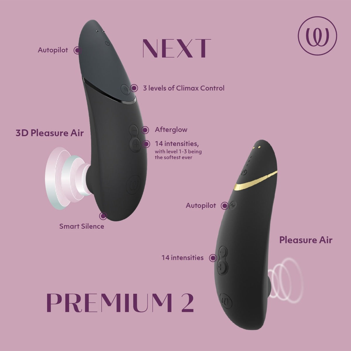 Womanzier Next vs Womanizer Premium 2