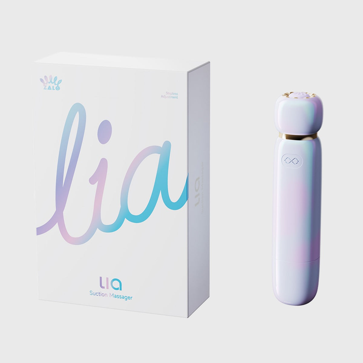 Lia with box