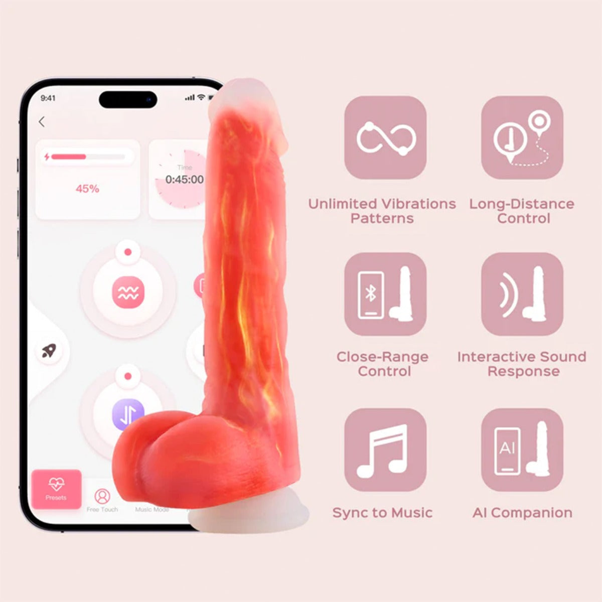 Noctura dildo app features