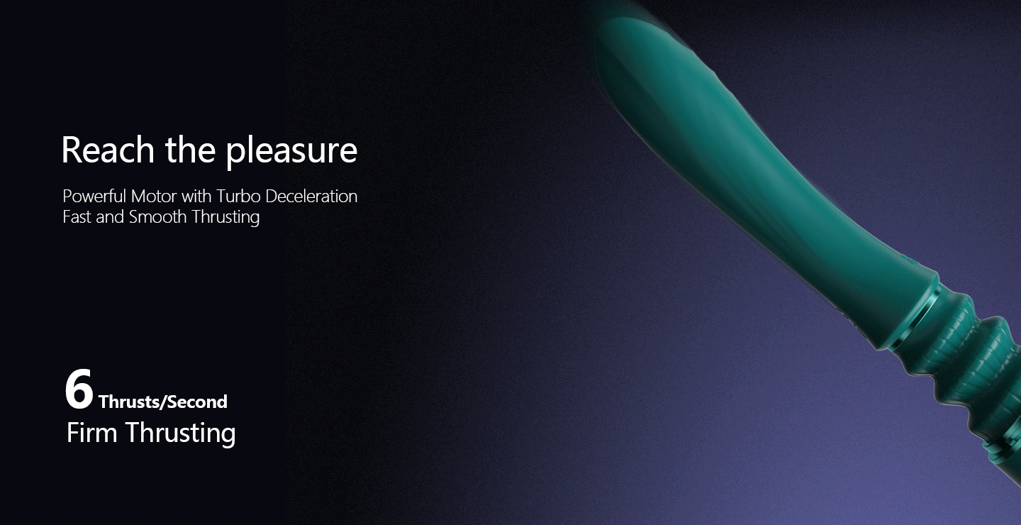 Animated GIF showing thrusting action of vibrator