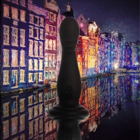 Amsterdam dildo on painterly background