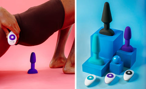 bVibe Rimming Plug Petite with remote control