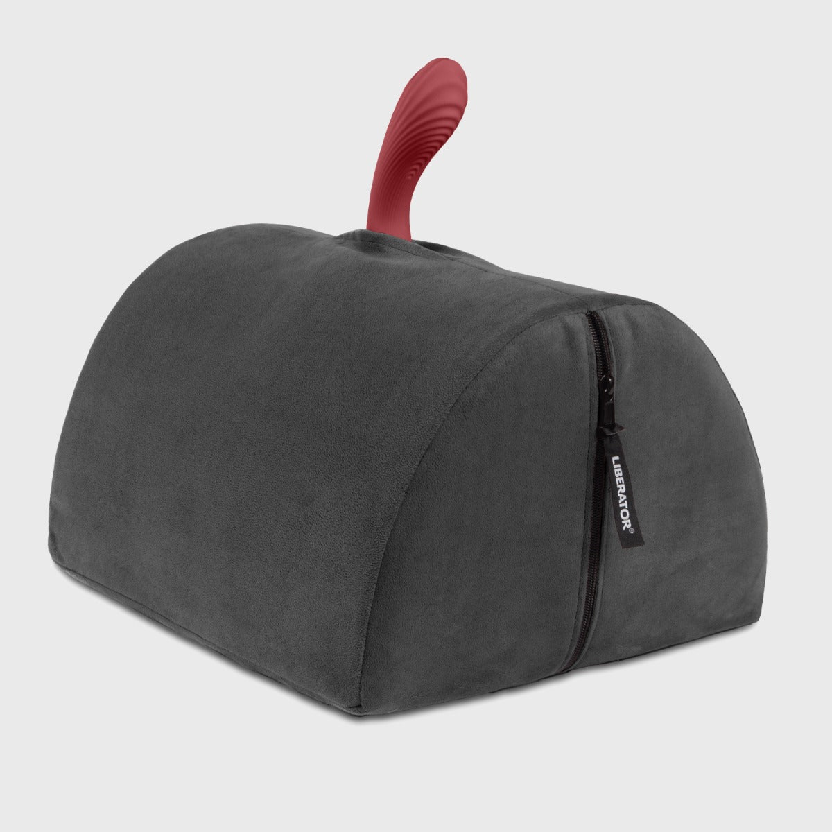 Black Microvelvet - BonBon with Liberator Bendable Vibe