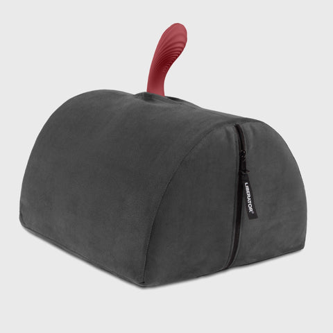 Black Microvelvet - BonBon with Liberator Bendable Vibe