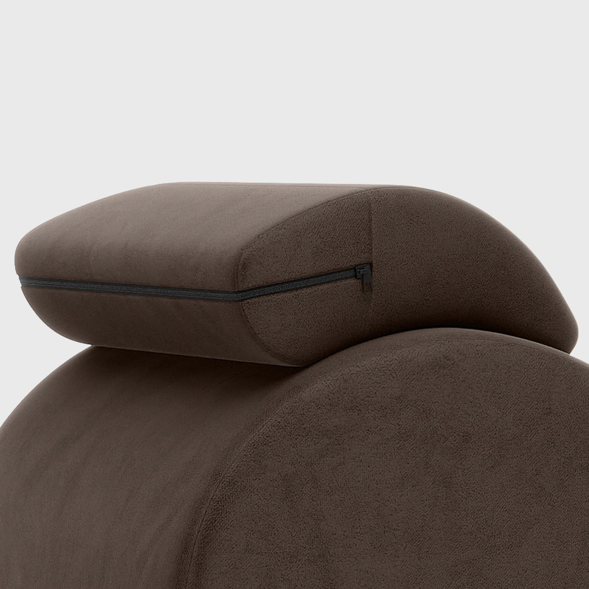 Chaise Headrest for Esse and Lyza - Microvelvet Espresso