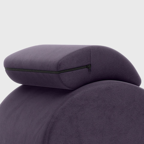 Chaise Headrest for Esse and Lyza - Microvelvet Purple