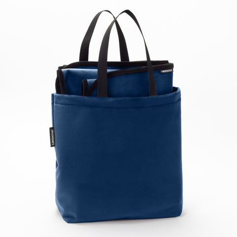 Fascinator Tote Bag, blue