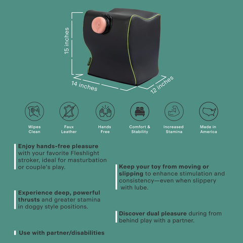 Fleshlight Doggy Style Position Toy Mount infographic