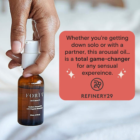 Foria Awaken Arousal Oil with Organic Botanicals - quote from Refinery 29