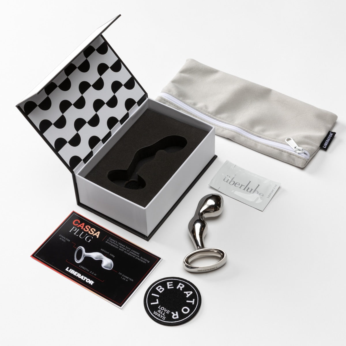 Cassa Packaging contents