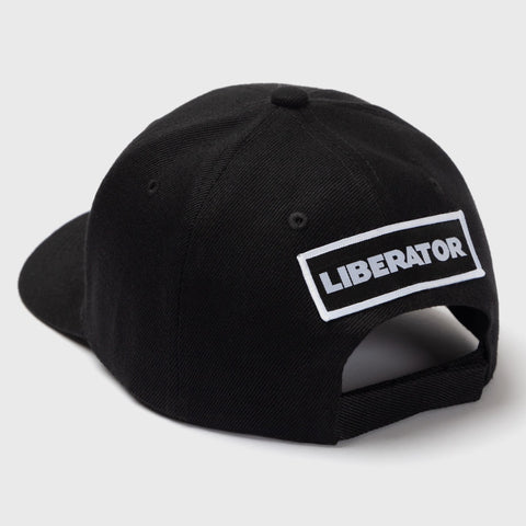 Back of Liberator Circle Logo Hat