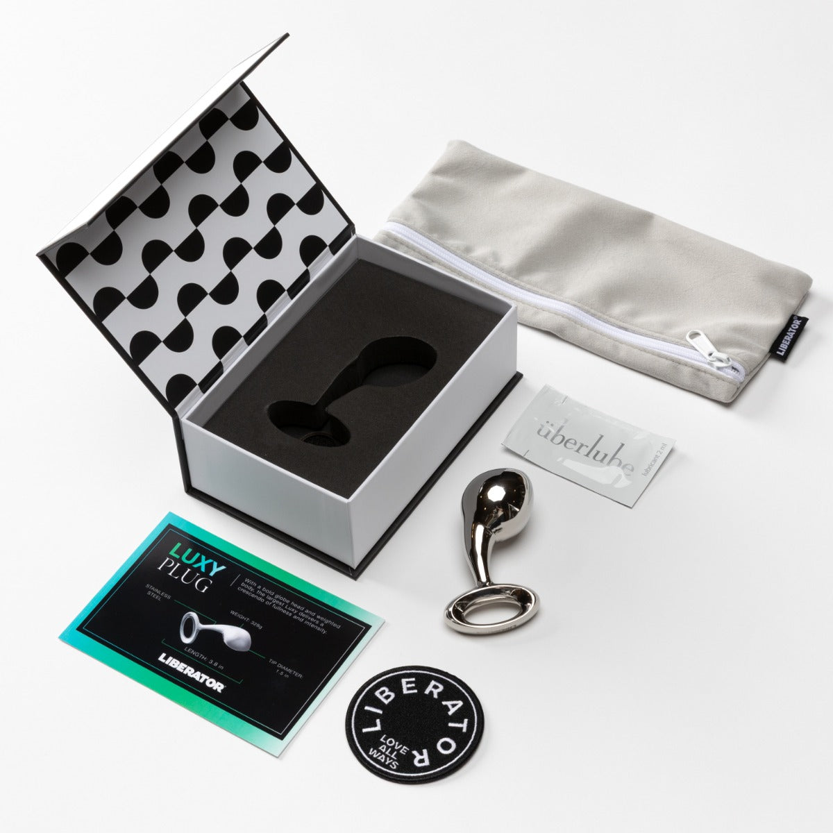 Luxy large packaging contents