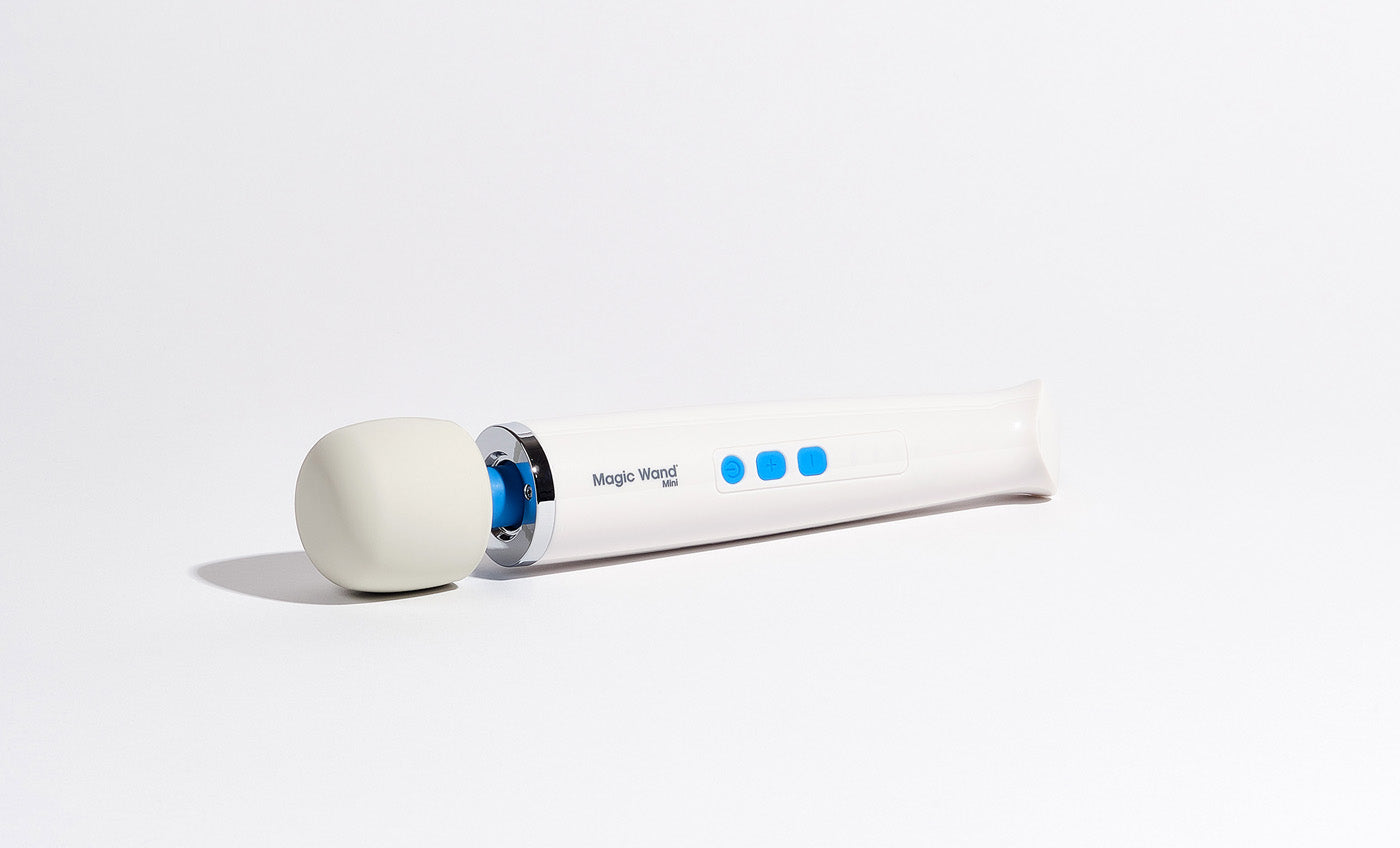 Magic wand mini on its side with a shadow