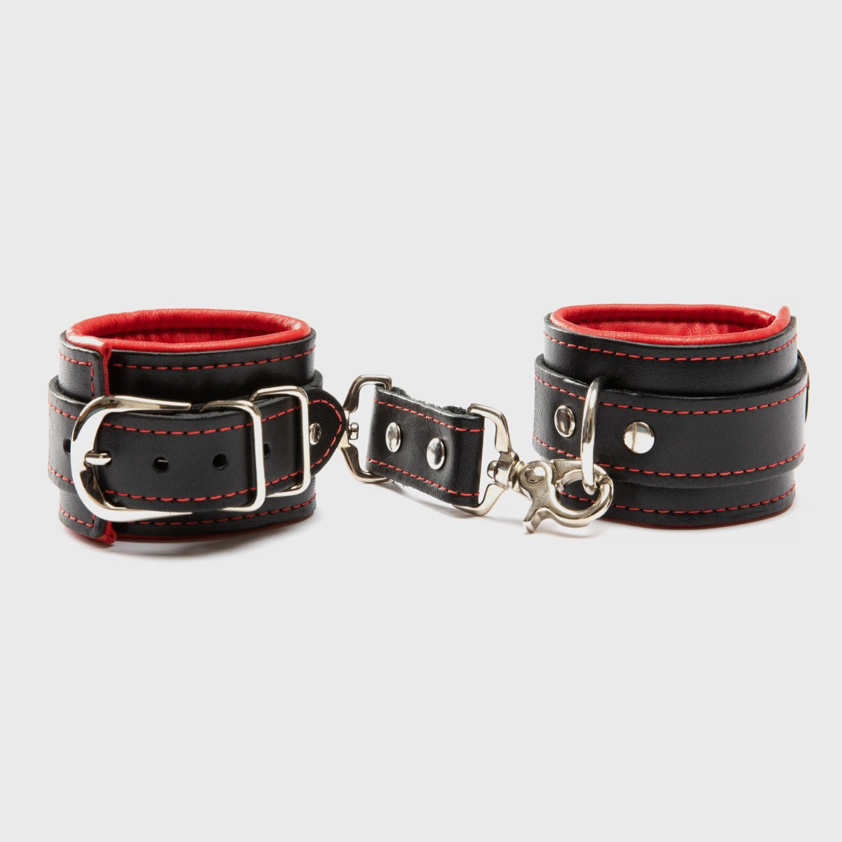 Mercer Cuffs in Black and Red