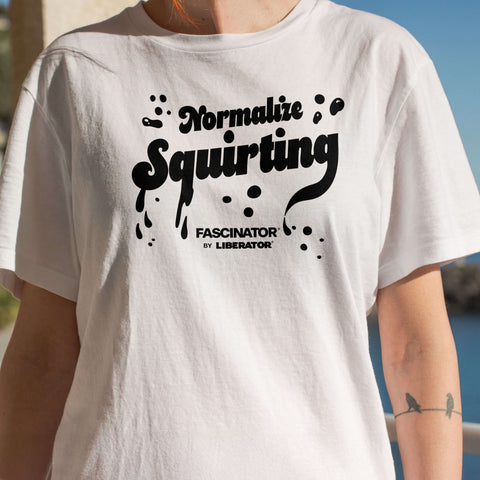 Closeup of Liberator T-Shirt
