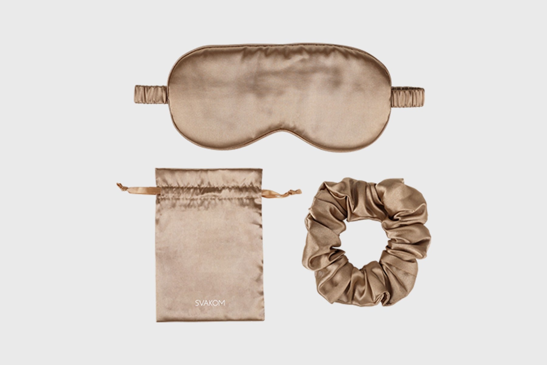 Svakom Self-Love kit; Sleep mask, scrunchie, and carrying pouch