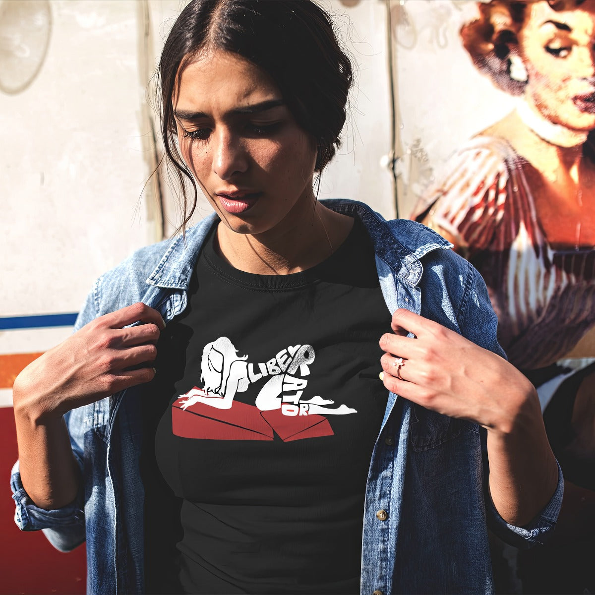 "Wedge Ramp Combo Lady" T-Shirt