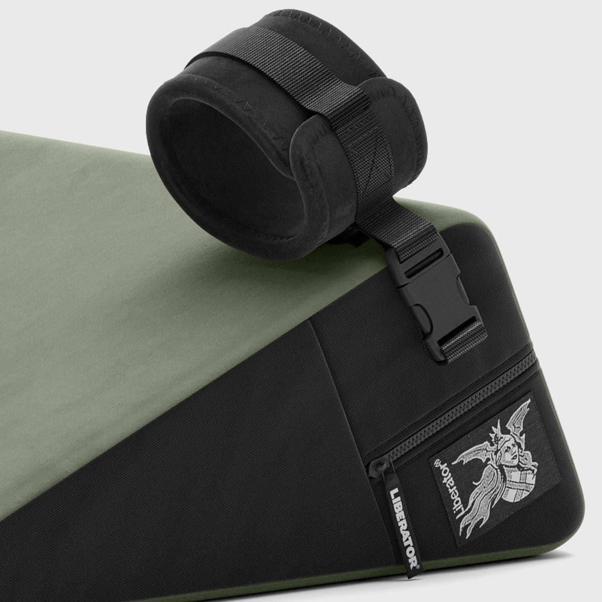 Bondage Wedge Cover in Green