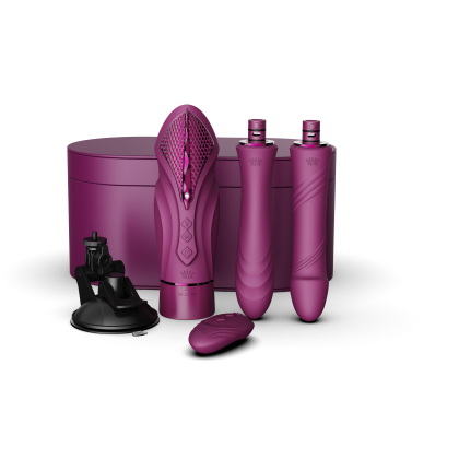 Sesh Thrusting Warming App Enabled Sex Machine - Deep Rose