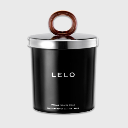 Lelo Flickering Massage Candle in Vanilla Creme