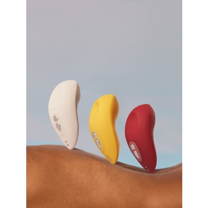 The Tremble by Osuga in white, yellow, and maroon