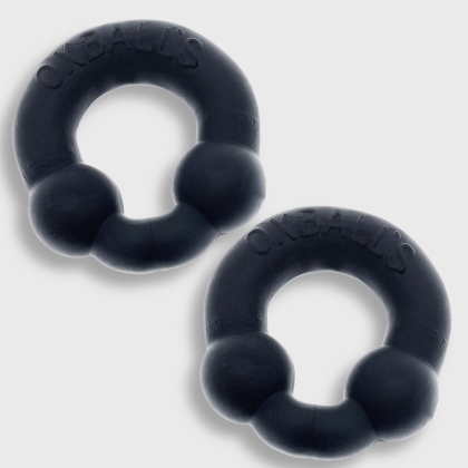 Oxballs Ultraballs Cock Ring 2 Pack Night Edition