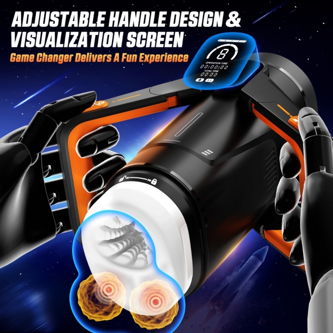 best positions for male masturbation Automatic Male Masturbator Telescopic Rotation Sucking Machine Piston  Blowjob Adult Goods Man Masturbation Sex Toy for Men main image 1