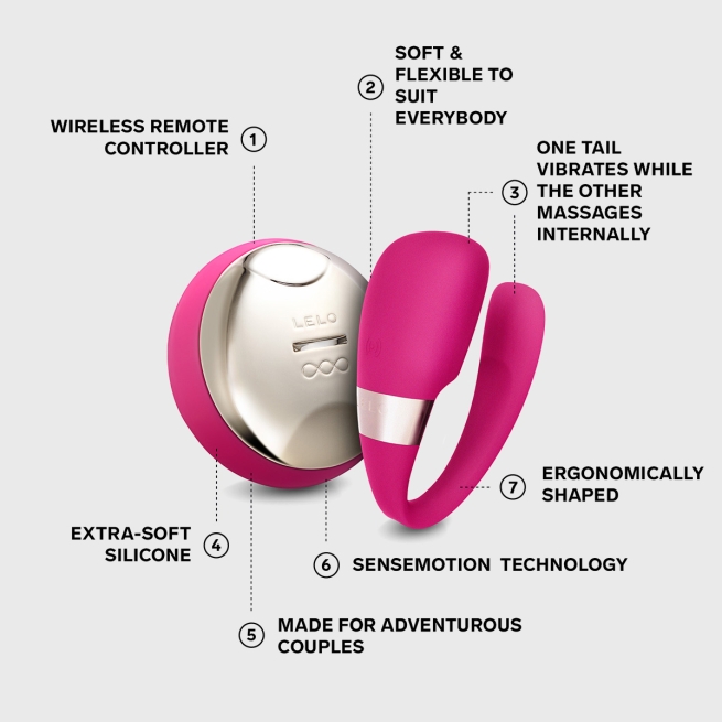 LELO TIANI 3 | Award-Winning Remote Couples' Vibrator | Liberator.com