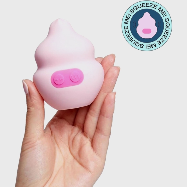 Squish Squeeze Responsive Vibrator by Unbound | Liberator.com Squish Squeeze Responsive Vibrator by Unbound | Liberator.com