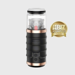 Warrior Honey Play Box automatic masturbator in white