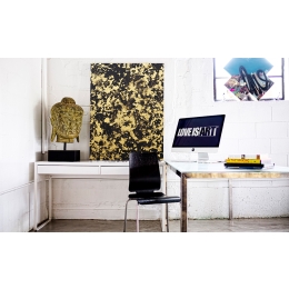 Love is Art - Premium Edition - Black & Gold